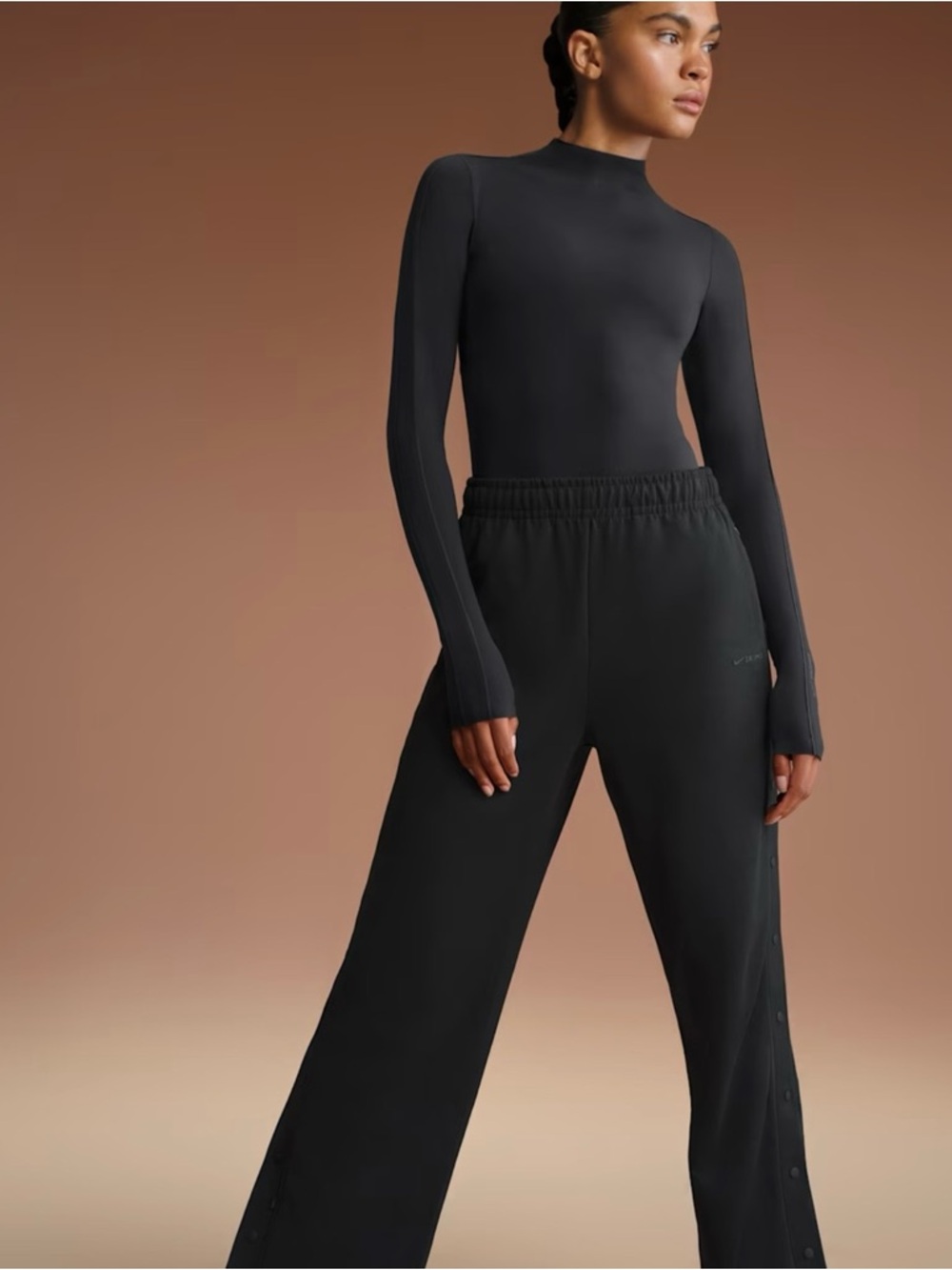 Nike x SKIMS Women's Matte Tricot Side Snaps Pant